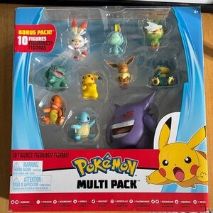 Pokémon Multi Pack - 10 Figure Set